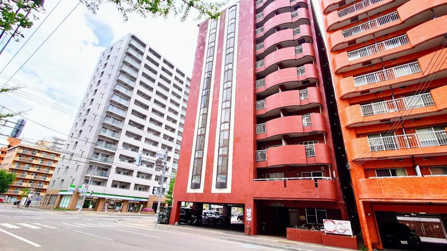 札幌市中心部大通公園まで徒歩八分観光移動に便利なロケーションe1108 Appartement